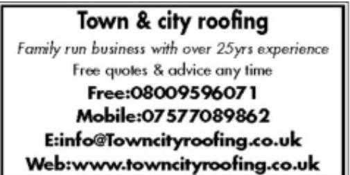 Town amp city roofing