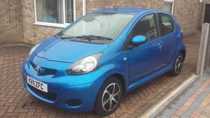 TOYOTA AYGO BLUE VVT-I, BLUE, 2011