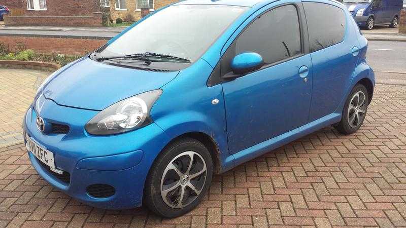 TOYOTA AYGO BLUE VVT-I, BLUE, 2011....................NOW 2250