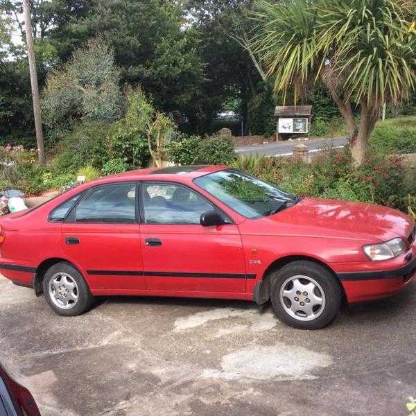 TOYOTA CARINA E CDX AUTO, RED, 1998