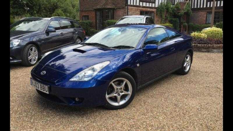 TOYOTA CELICA VVTI, BLUE, 2003