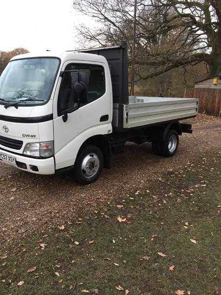 TOYOTA DYNA 350 D-4D DIESEL MWB DROP SIDE TRUCK 57 REG