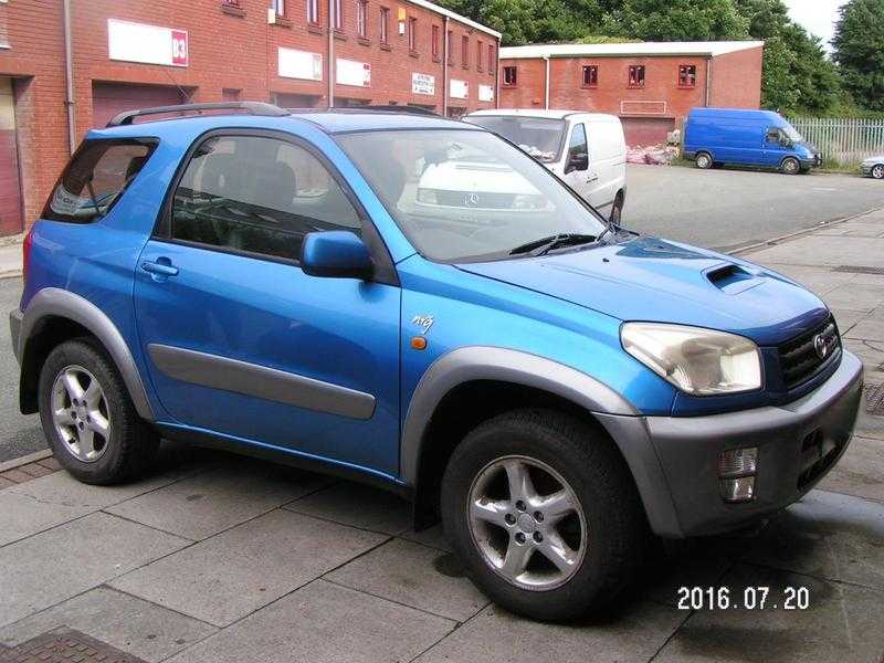 Toyota Rav-4 2001 D4D NRG 3 door.