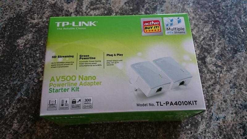 TP-Link Powering Twin Adapter Starter Kit