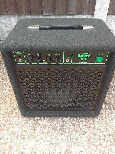 trace elliot boxer 30 bass amp