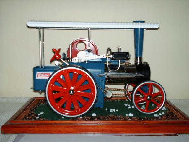 traction engine steam redued to 175