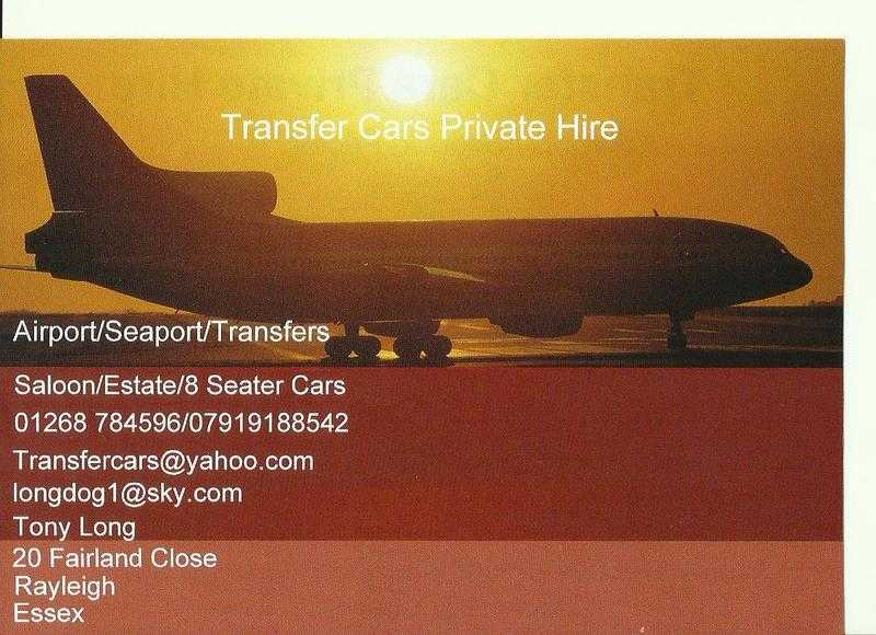 Transfer Cars Private Hire