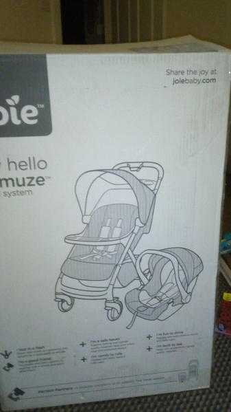 Travel system with rain cover