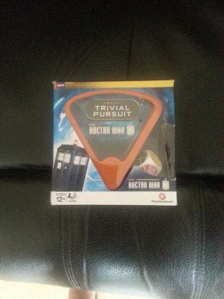 Trivial Pursuit Dr Who 50th Anniversary Edition Board Game, Sealed BNIB Grab A Bargain Unwanted Gift