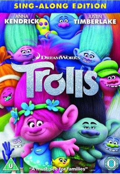 Trolls dvd NEW sealed (sing-a-long edition)