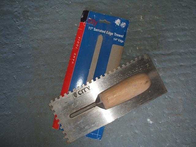 Trowels 11 amp 10 inch