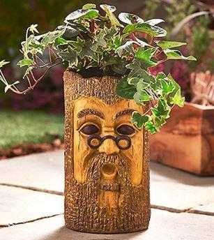 Trunk Design Garden Planter