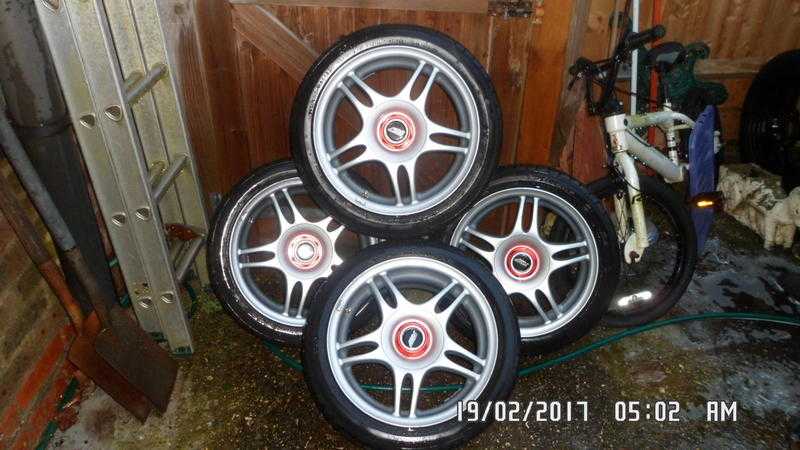 TSW Alloy wheels with tyres