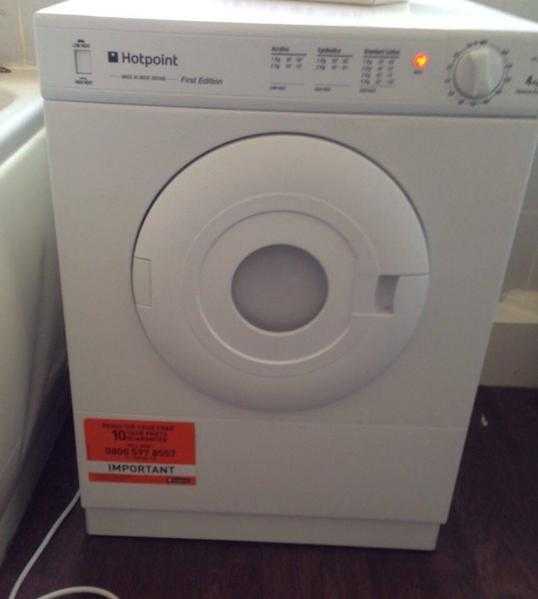 TUMBLE DRYER 4 KG -CONDENSER -6 MONTHS OLD -RELOCATION SALE