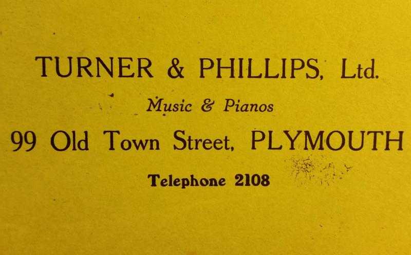 Turner and Phillips, Ltd., e.g. Gramophone