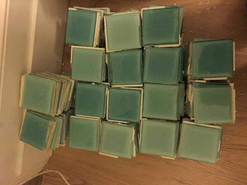 Turquoise Ceramic KitchenBathroom Tiles