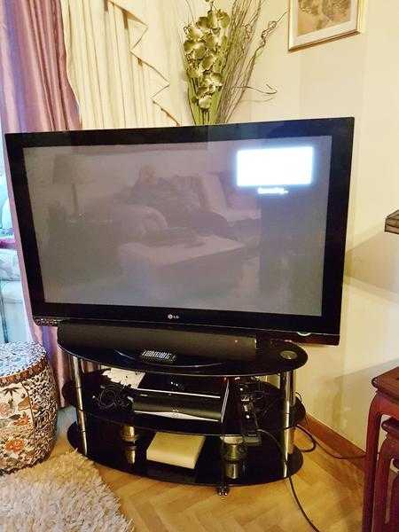 TV 50 inch LG 50PG6010 HD Ready Digital Freeview Plasma Integrated Digital Tuner  Glass Unit