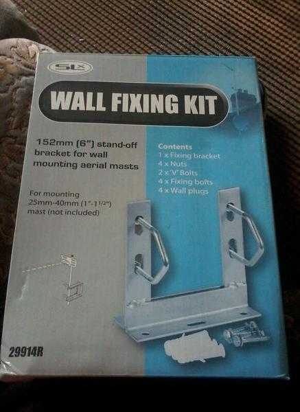 TV Aerial Wall Fixing kit