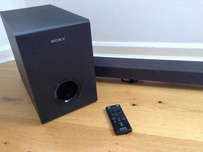 TV Sound Bar amp Subwoofer