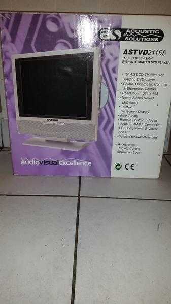 TV WITH INTEGRATED DVD PLAYER BRAND NEW