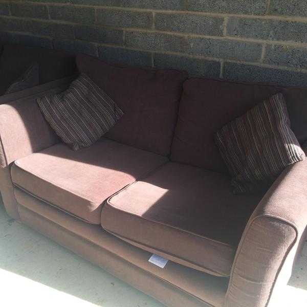 Two 2 seat sofas