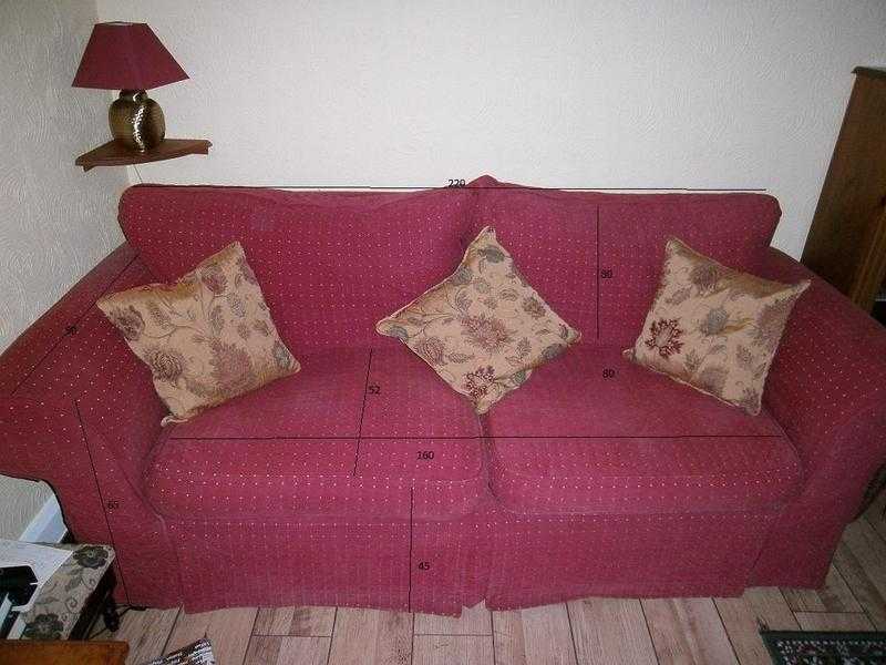 Two 3-seater Sofas.