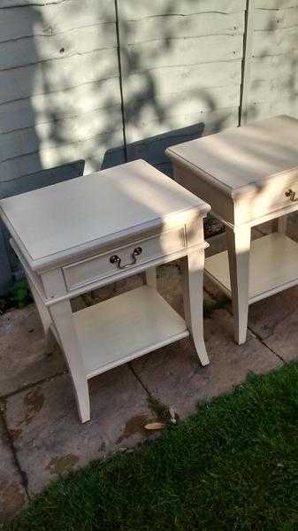 Two bedside tables