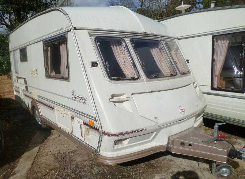 Two-berth Ace Equerry Jubilee 2002 caravan for sale