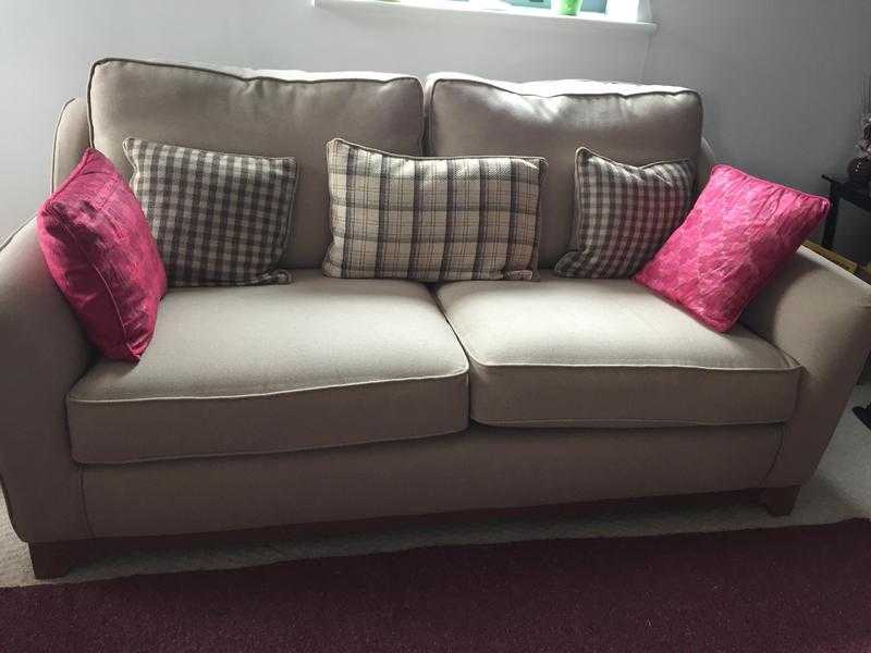 Two fabric sofas of good quality