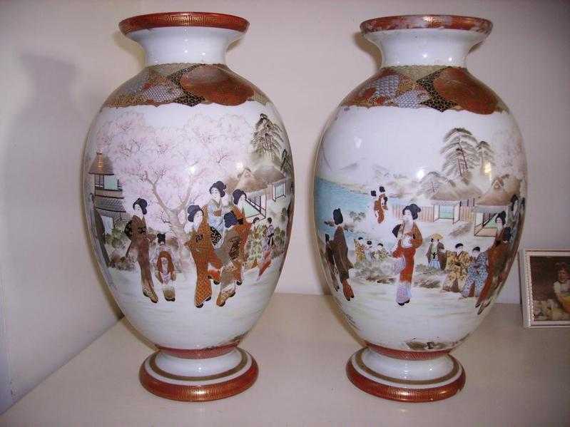 Two Japanese Vases