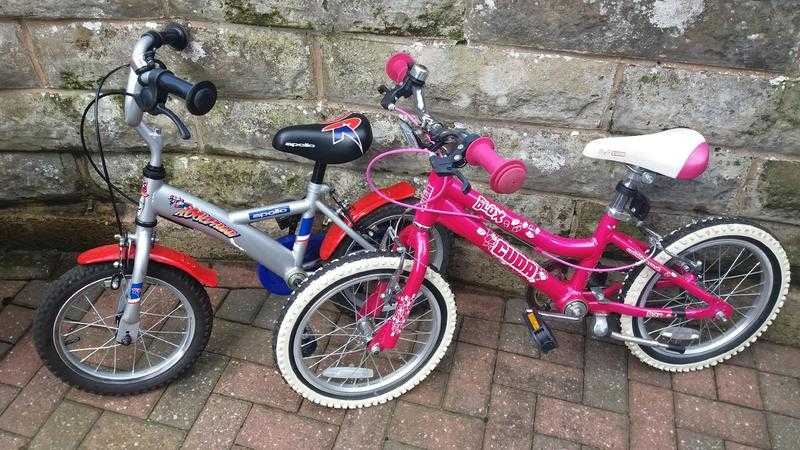 Two kids bikes - boys 4-6yrs girls 5-7yrs both in excellent condition