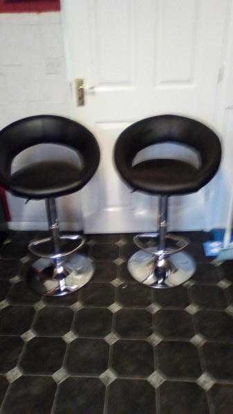 two kitchen bar stools