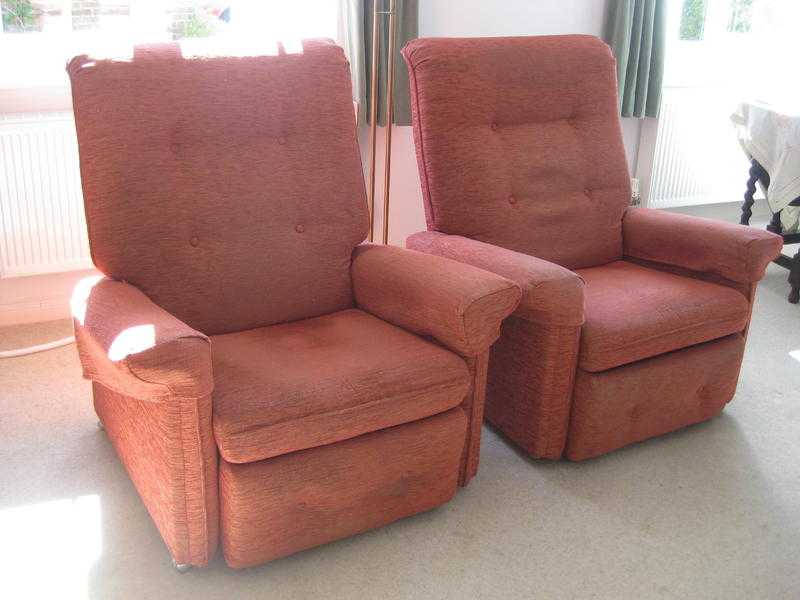 Two recliner chairs