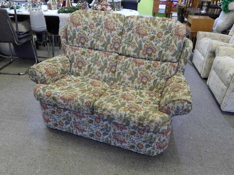 Two seater floral sofa in our 20 off sale