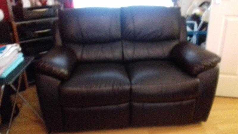 Two seater in new condition and three seater few tears was 700 new but used and still in good condit