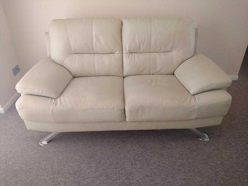 Two Seater Leather Sofa in Very Good Condition