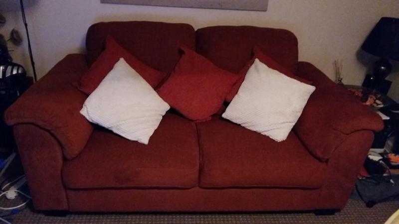 Two seater sofa and other furniture for sale