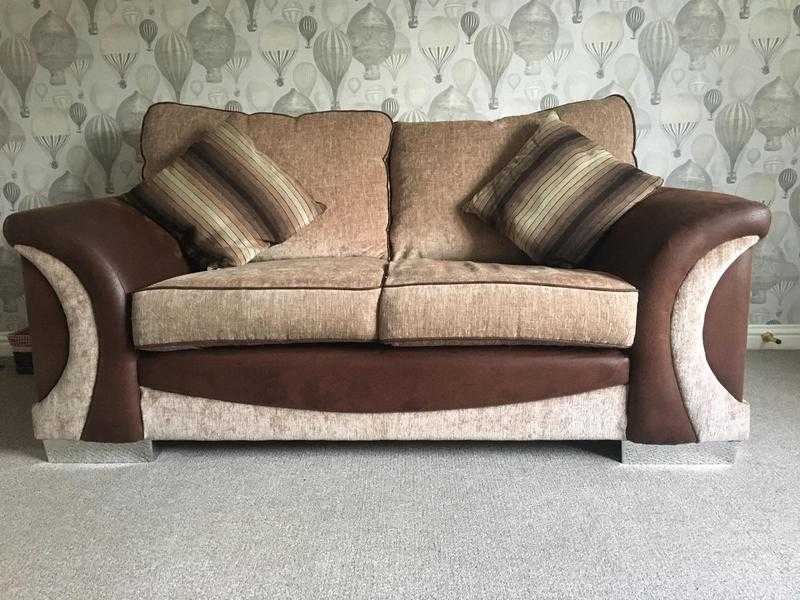 Two seater Sofa and two seater cuddler chair