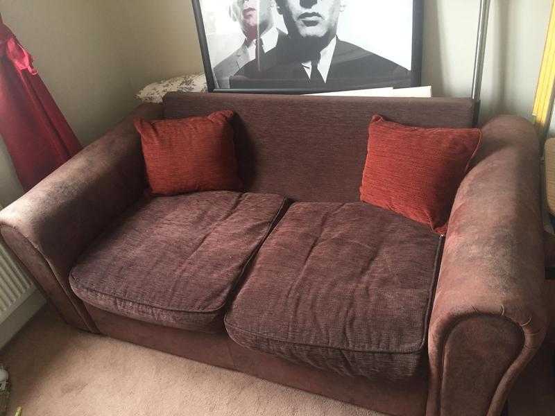 Two seater sofa bed