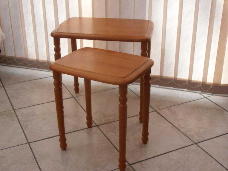 Two Teak Tables