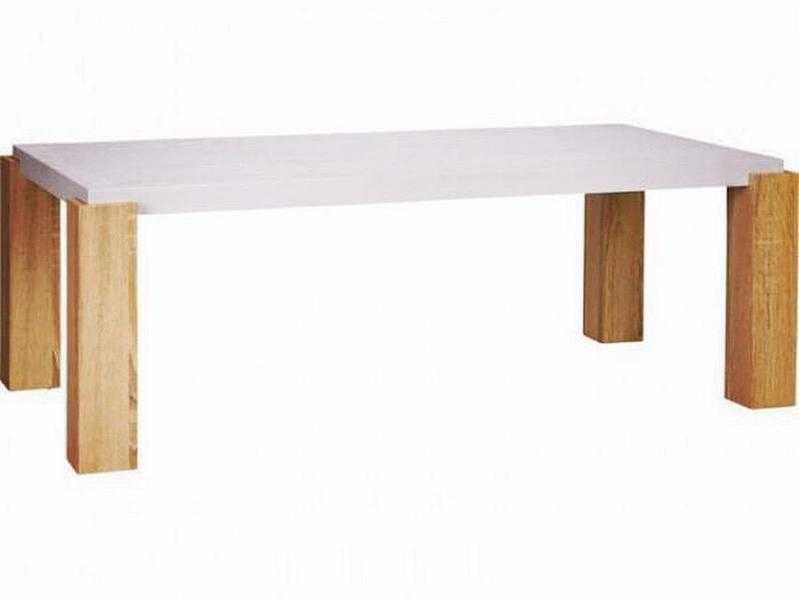 Two tone coffee table White and oak  brand new