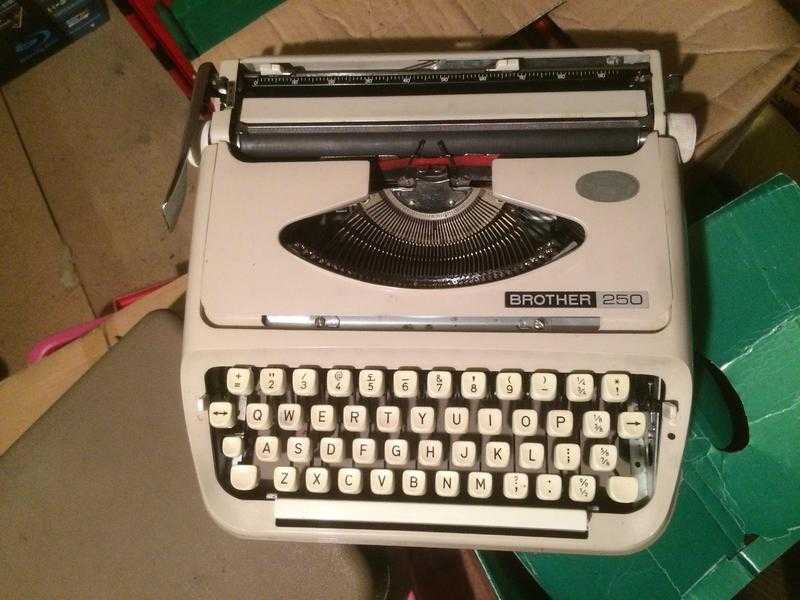 type writer