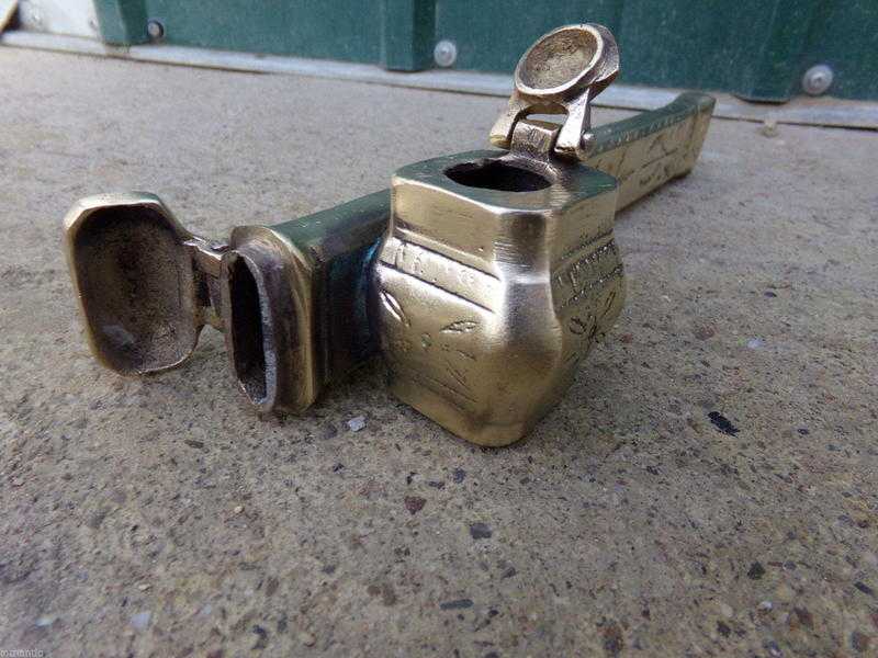 Typical Ottoman an inkwell with pen container