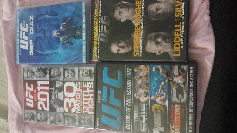 UFC dvd bundle