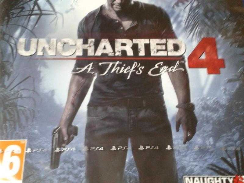 Uncharted 4 A Thief039s End PS4 Game BRAND NEW SEALED