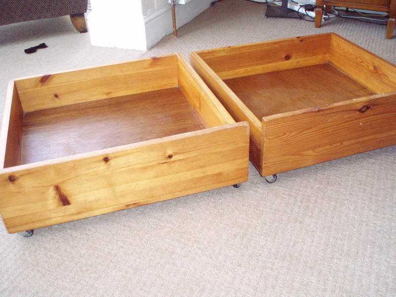 under bed storage