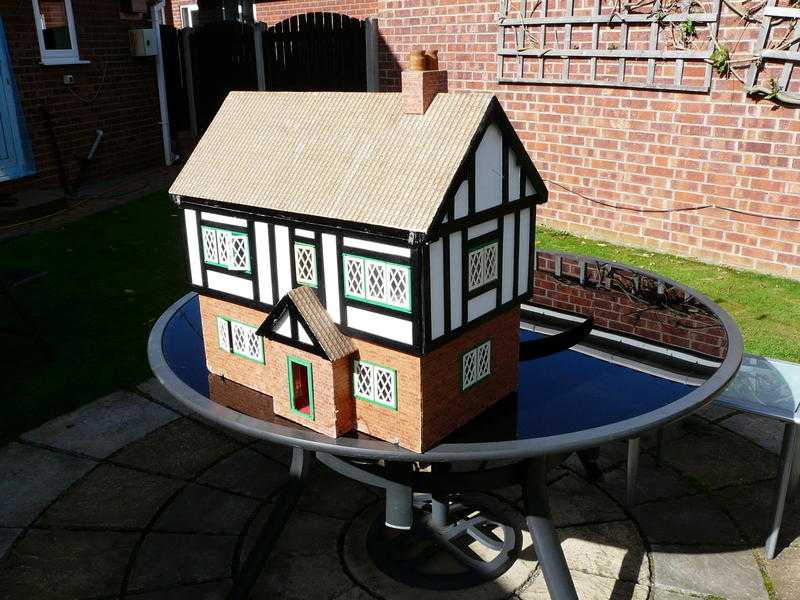 Unique hand made wooden Dolls House