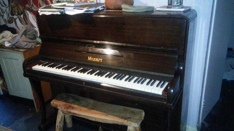 Upright Mozart piano