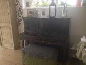 Upright piano, FREE TO COLLECTOR - WORTHING