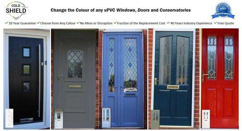 Upvc spray painting,colour changing.windows,doors,conservatorys.